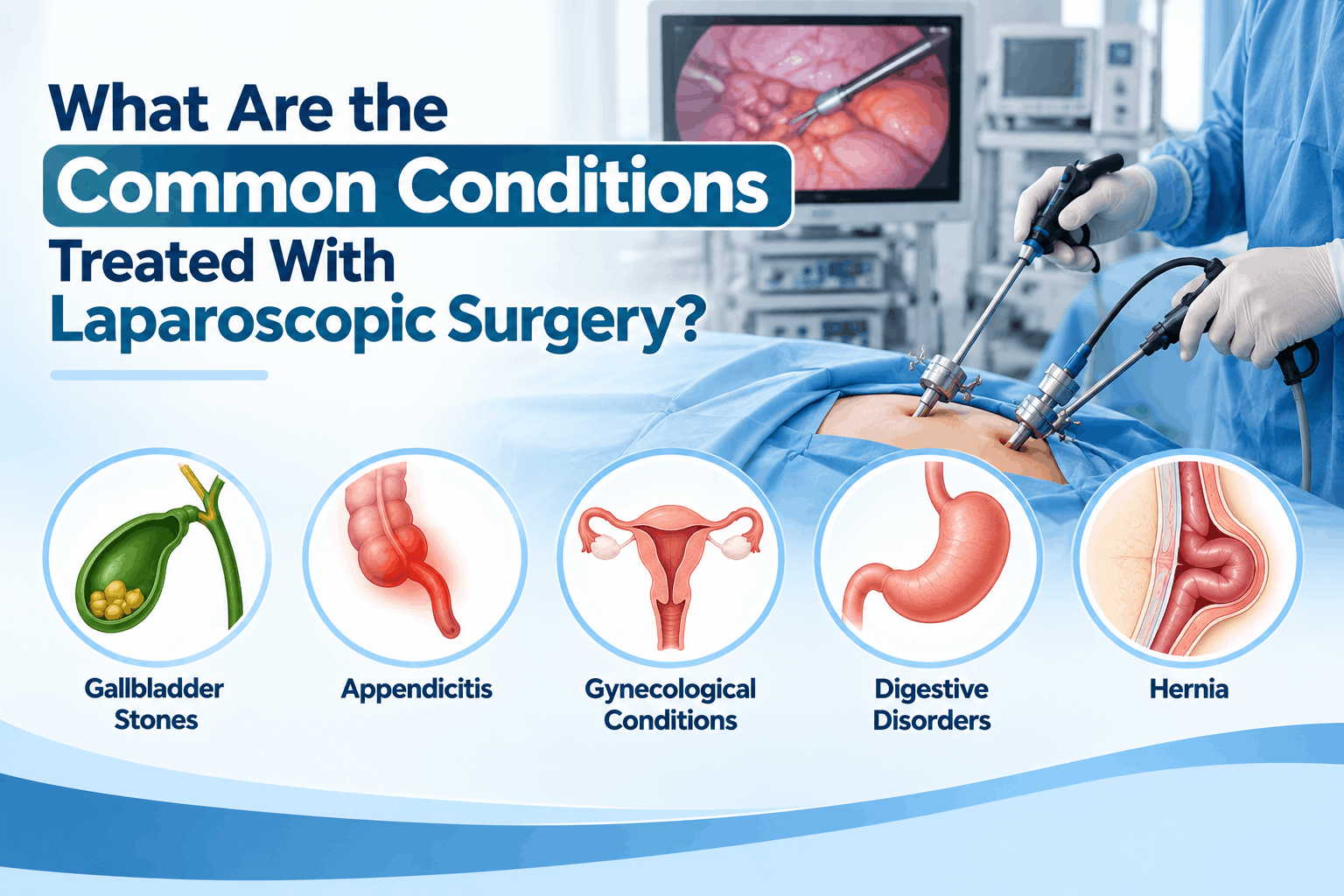 What Are the Common Conditions Treated With Laparoscopic Surgery?